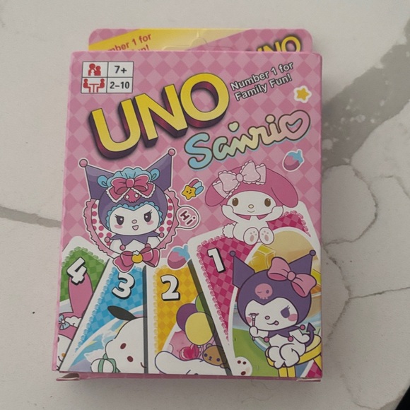 Sanrio Other - Sanrio UNO Card Game - Pink and Multicolor